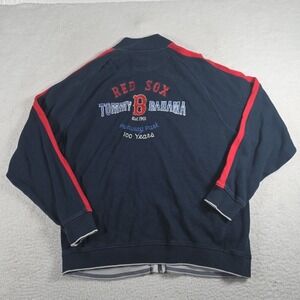 Tommy Bahama Boston Red Sox Full Zip Jacket Fenway 100 Years Size XL